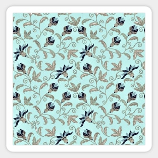 Muted Moroccan Floral Sticker